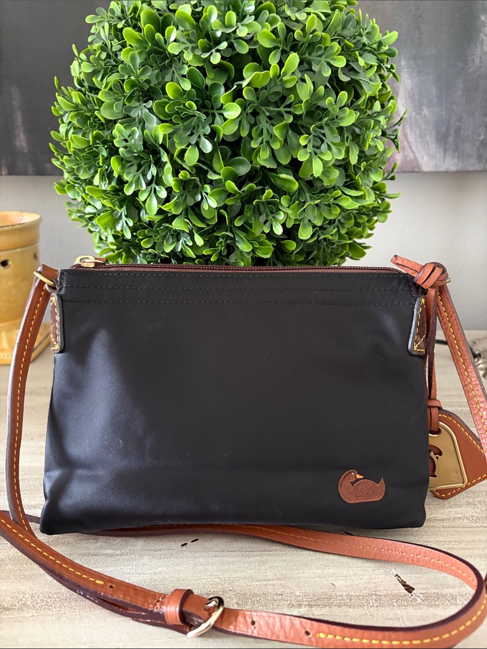 Navy Dooney Crossbody Bag. Used once .